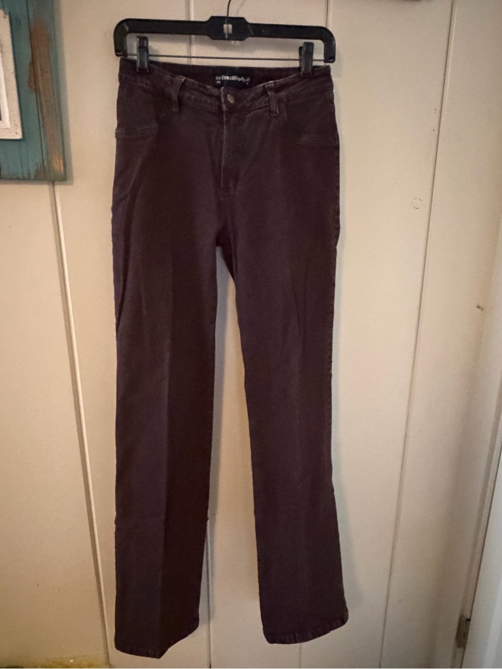 BrazilRoxx Y2K Brown Bootcut Jeans Size 6 26x32